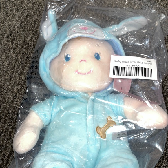 June Garden Brooks Stuffed Baby Doll Teddy Bear NWT - Picture 7 of 7